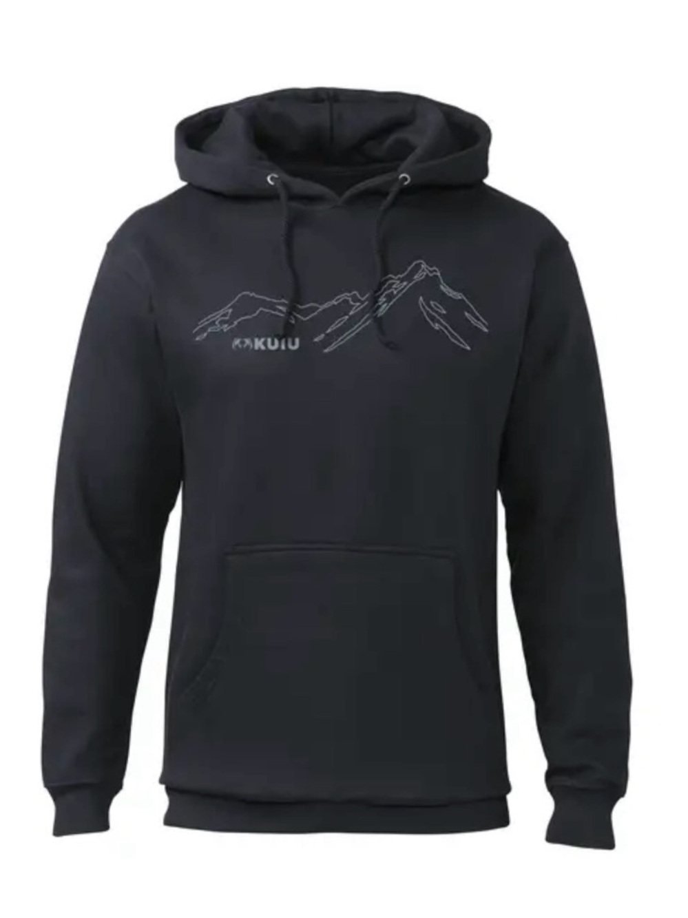 Kuiu HD Men’s Mountain Hoodie - Black Hunting Fleece